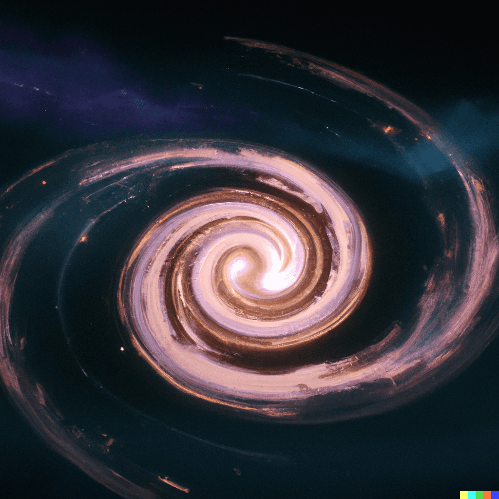 colorful spiral galaxies