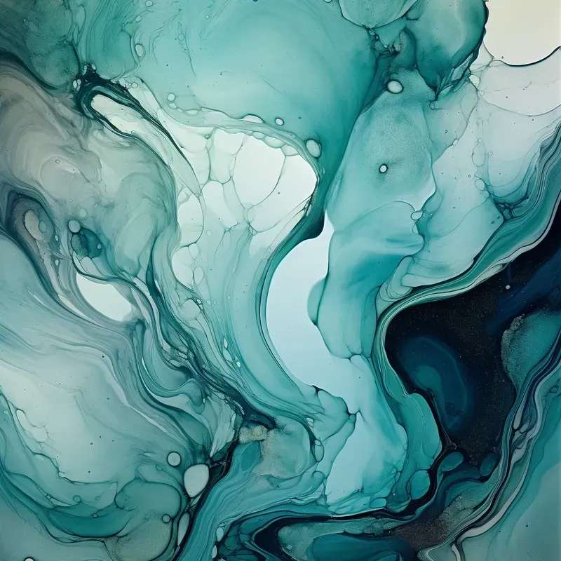 Liquid Abstracts - Midjourney prompt
