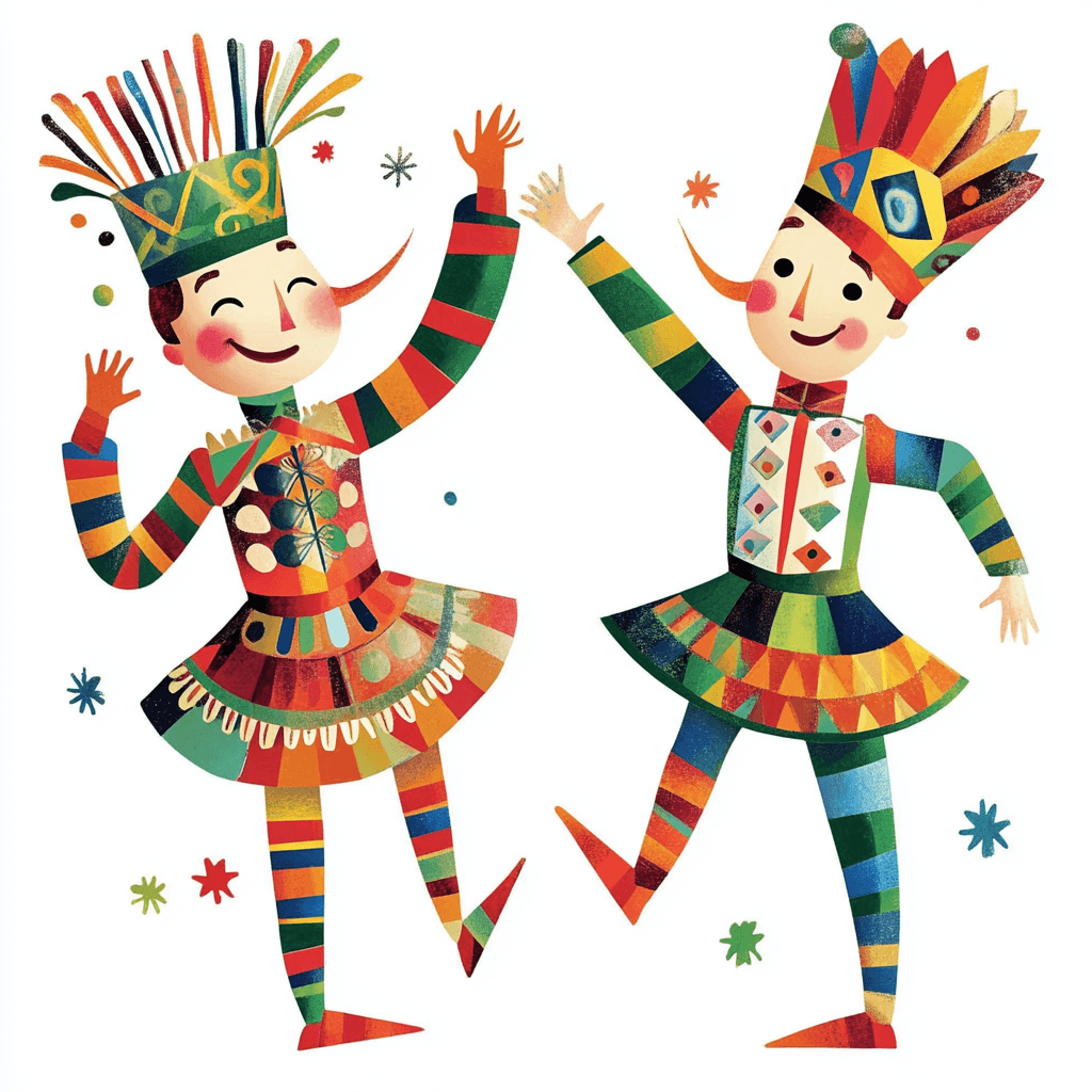 CHILDREN'S ILLUSTRATION INSPIRED NUTCRACKER ART - Midjourney prompt